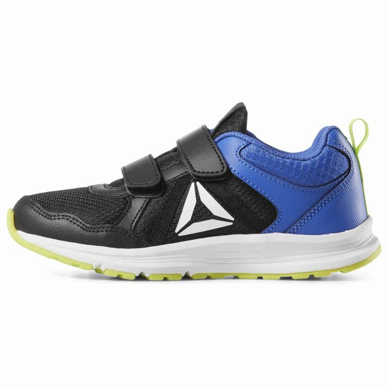 Adidasi Alergare Reebok Almotio 4.0 Baieti Negrii/Albastri/Albi Romania TM8099XZ